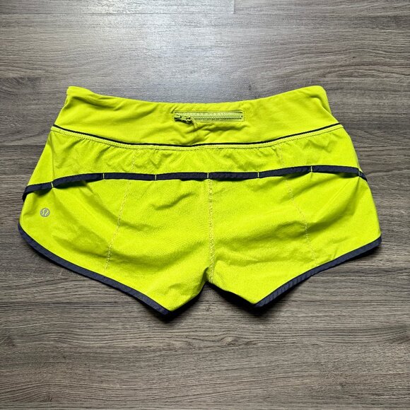 lululemon athletica Lime Green Athletic Shorts - Picture 2 of 6